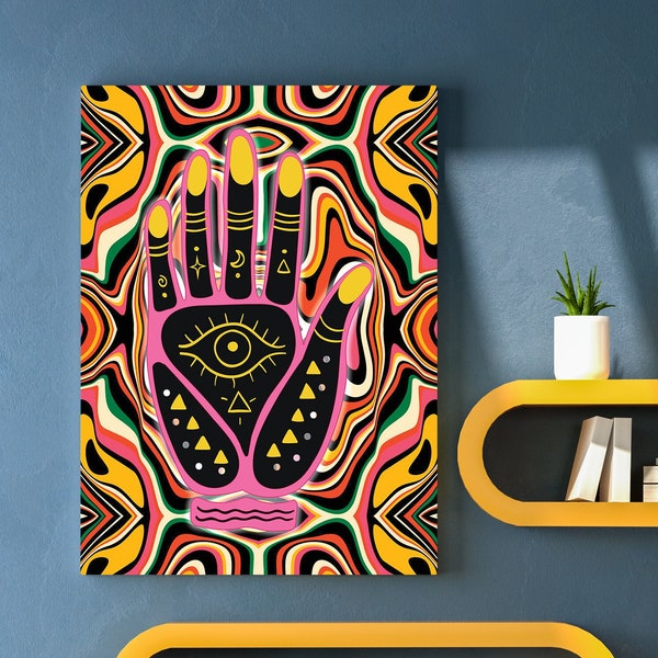Psychedelic Poster - Etsy