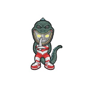 Ultra Godzilla Man Sticker