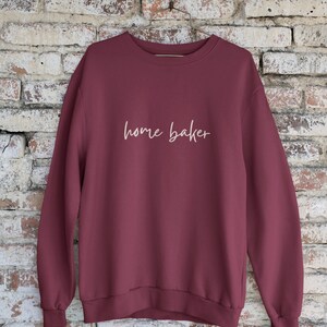 Cozy Fall Baking Sweatshirt | Gifts for Bakers | Home Baker Sweatshirt | Baker Shirt | Baking Shirt | Baking Gifts
