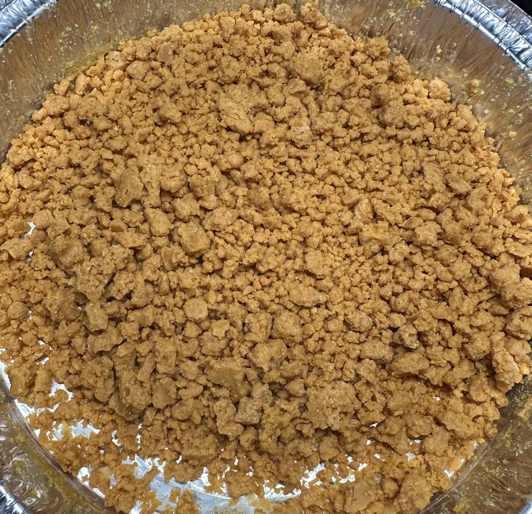 Peach Cobbler Wax Melt Crumble Soy Wax Crumble Dessert Candle Crumble Food Candle Strong Scented