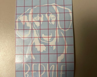 Calcomanía para perros