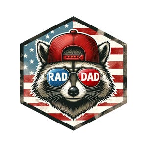 Rad Dad PNG | Rad Dad Shirt Design | Father&#39;s Day Sublimation PNG | Rad dad PNG File | Rad Dad Gift for Him | Rad Dads Shirt png