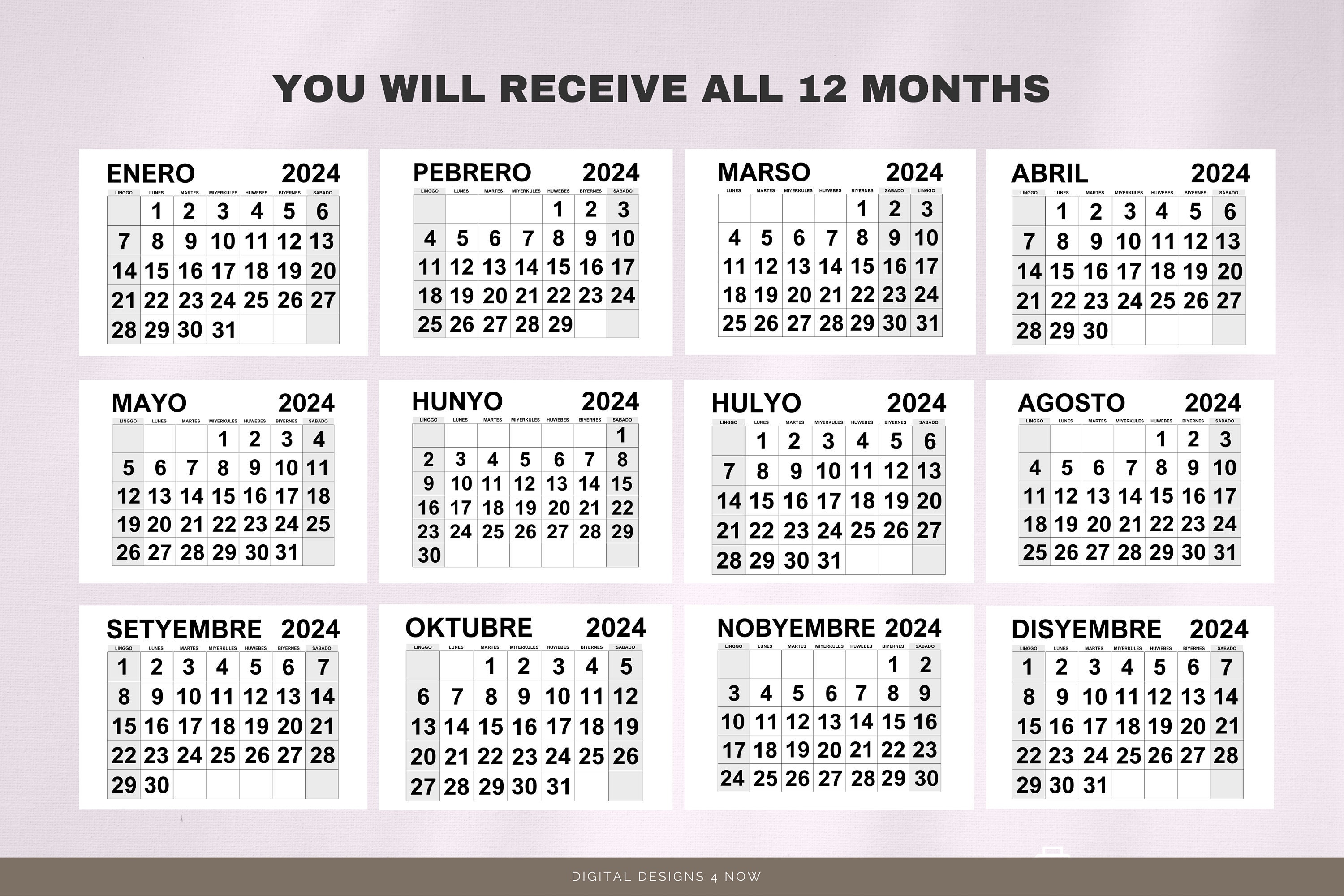 Uh 2024 2025 Calendar Print Charo DeeDee