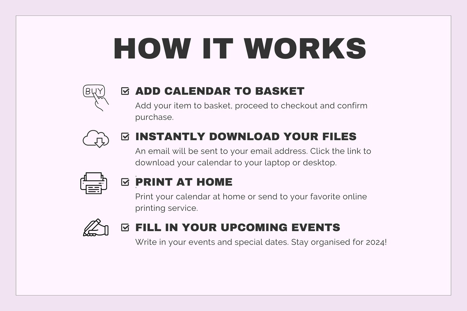 Kalendaryong Tagalog 2024 PDF Printable 2024 Filipino Calendar Monday