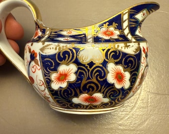 royal crown derby 2451 imari creamer