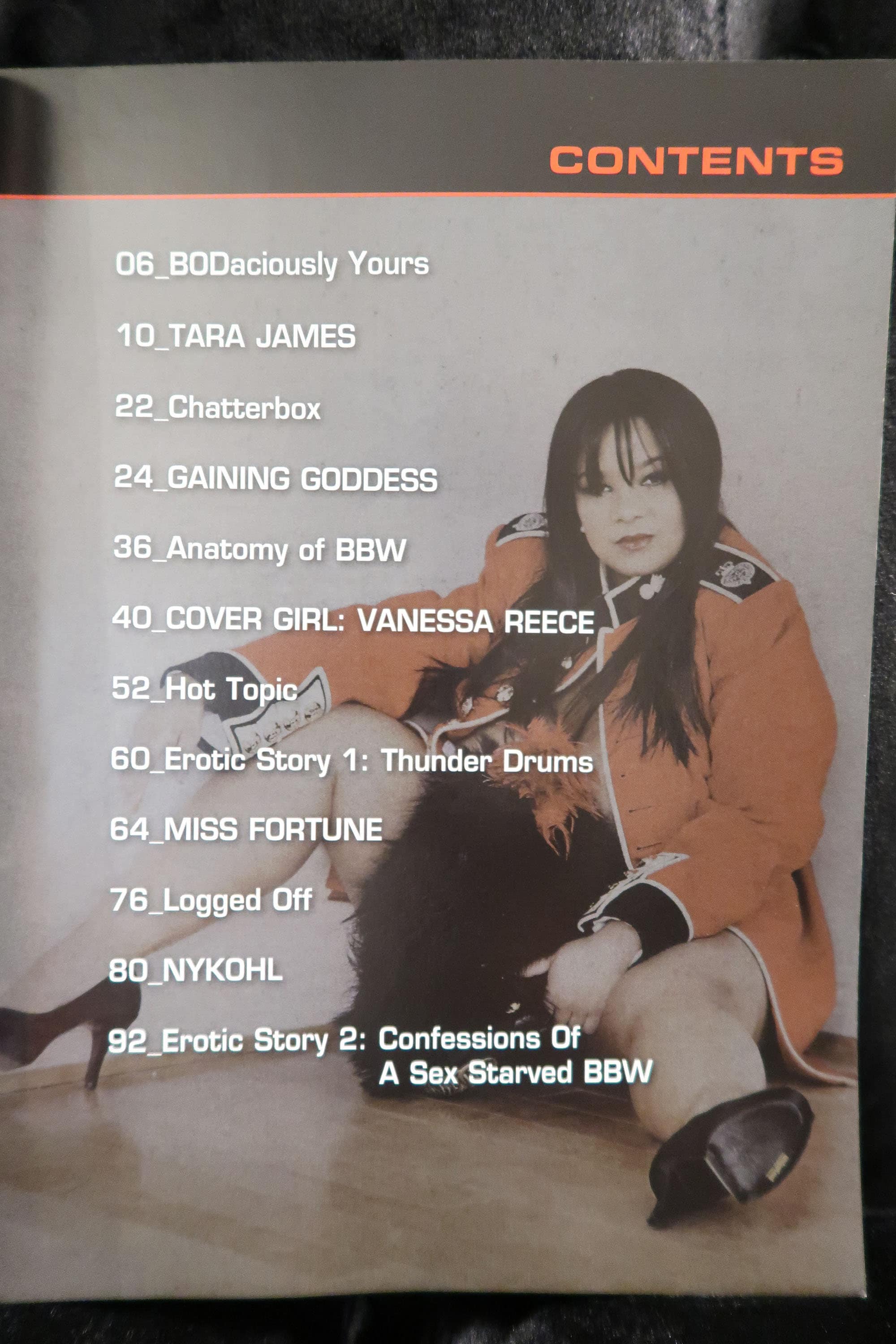 Rare Collector's Edition – Bodacious Magazine BBW Issue 6 Big Plus Size ...