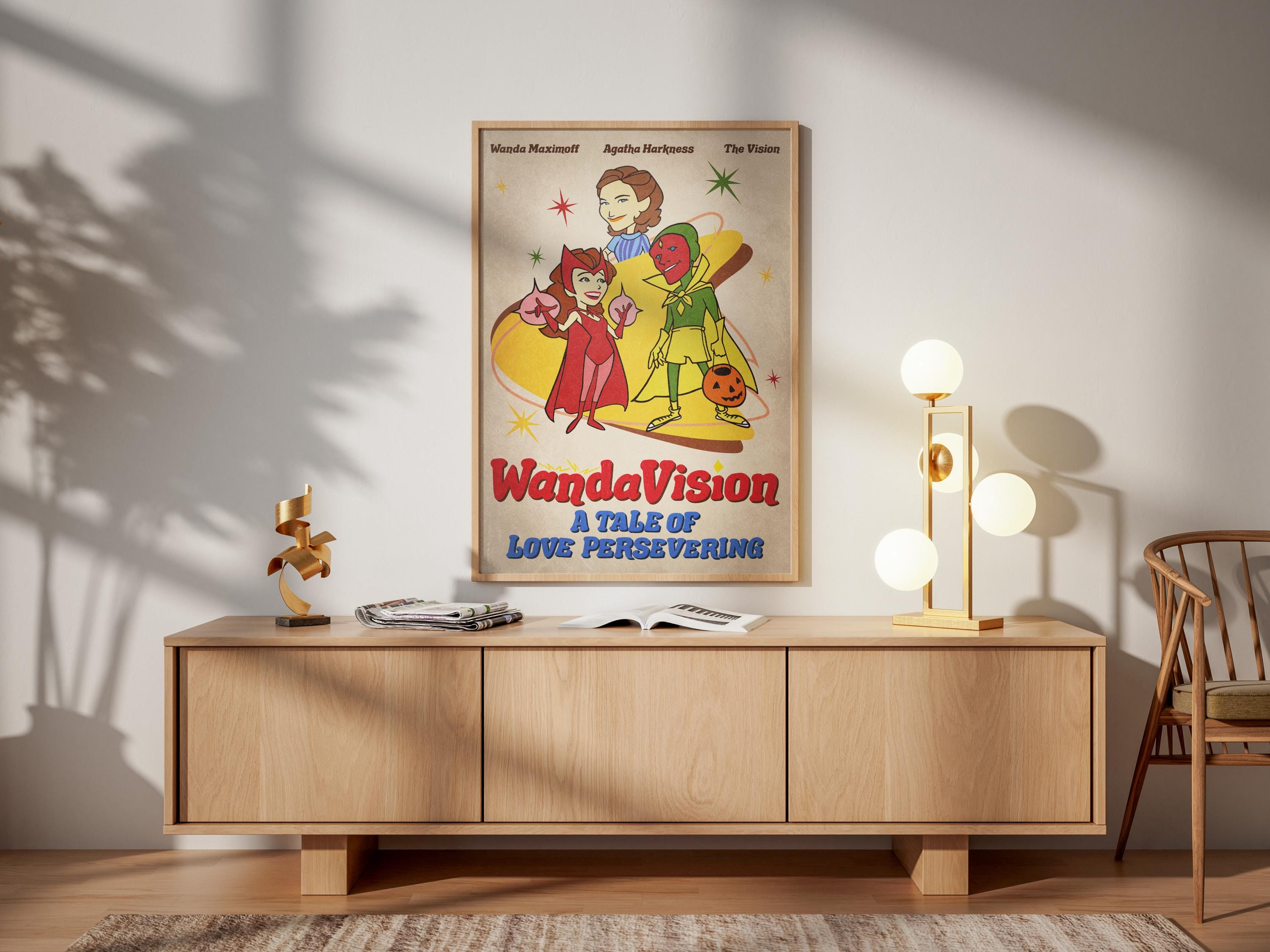 Wandavison Poster - Etsy UK