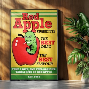 Red apple cigarettes - Etsy 日本