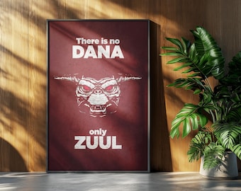 Ghostbusters Poster: Dana Zuul Gozer Retro Wall Art Home Decor Gift