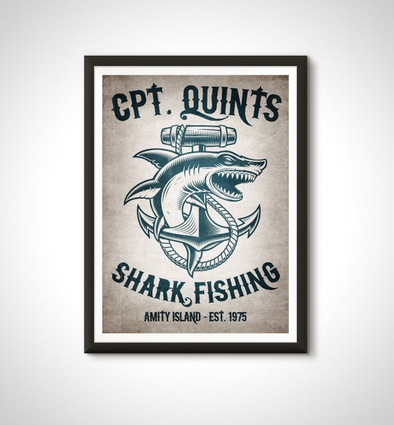 額縁付き】Jaws ジョーズ A2 ポスター ジョーズ映画ポスター