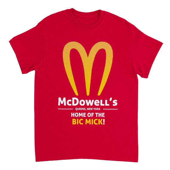 Coming to America Shirt: McDowell's Eddie Murphy 80s Nostalgia Tee Gift Unisex S - 3XL