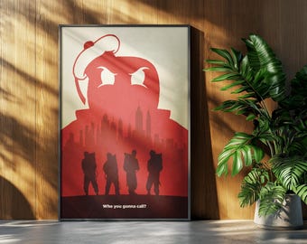 Poster Ghostbusters: Stay Puft Marshmallow Man, decorazione da parete retrò, regalo per la casa