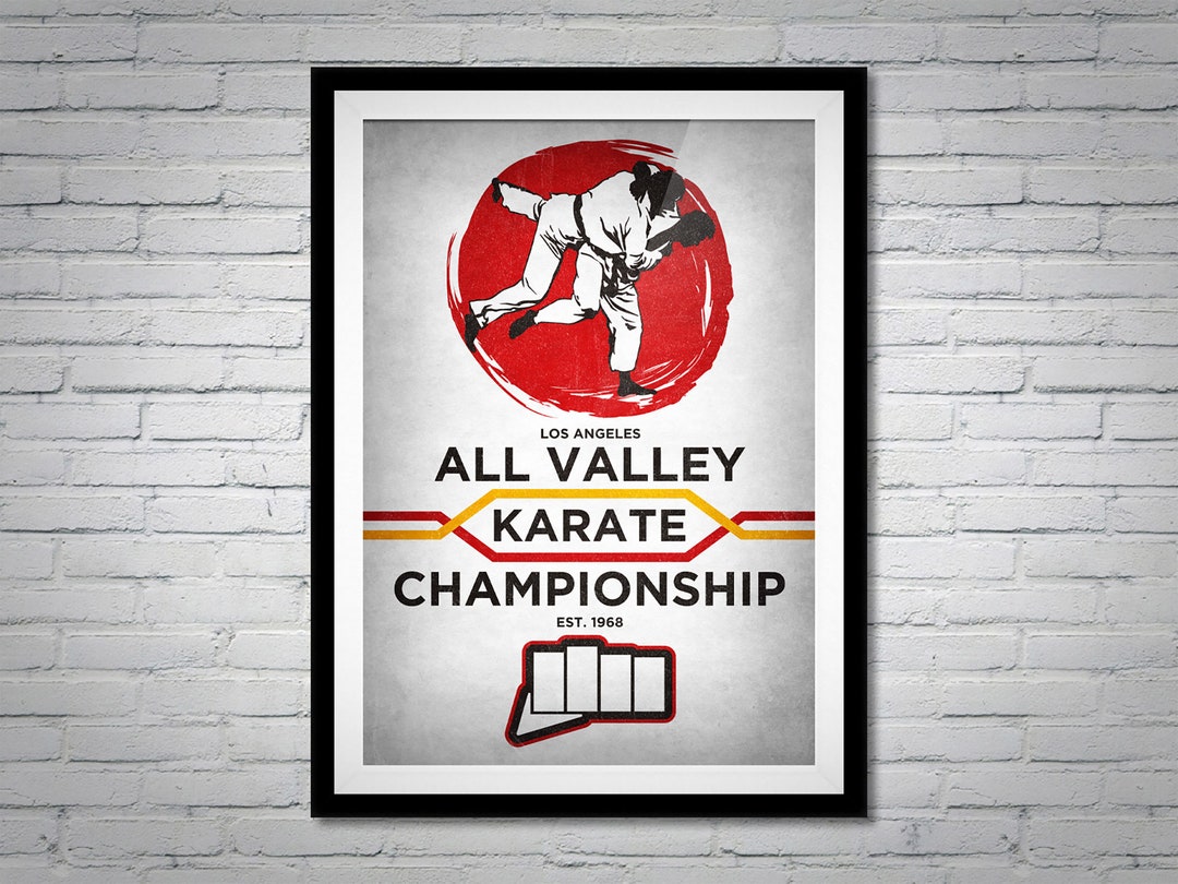 All Valley Karate Tournament Cobra Kai Karate Kid TV Movie Etsy UK