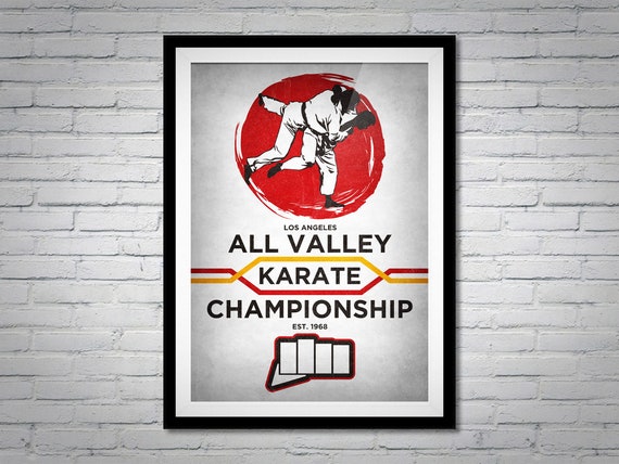 All Valley Karate Tournament Cobra Kai Karate Kid TV Movie | Etsy Australia