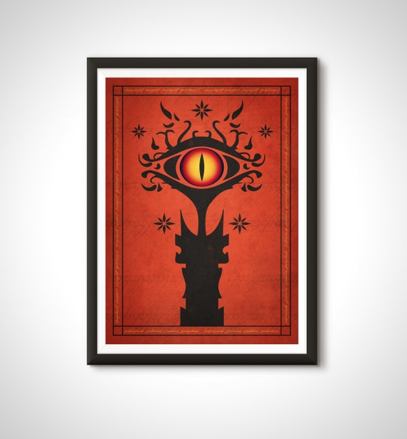 Wall Art Print The Lord of the Rings - Gollum, Gifts & Merchandise