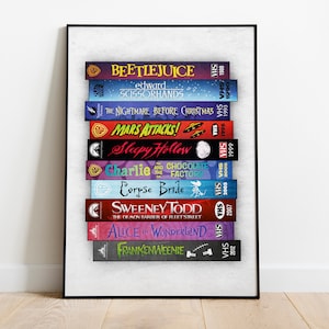 Tim burton wall art - Etsy.de, حجم الصورة 300x300