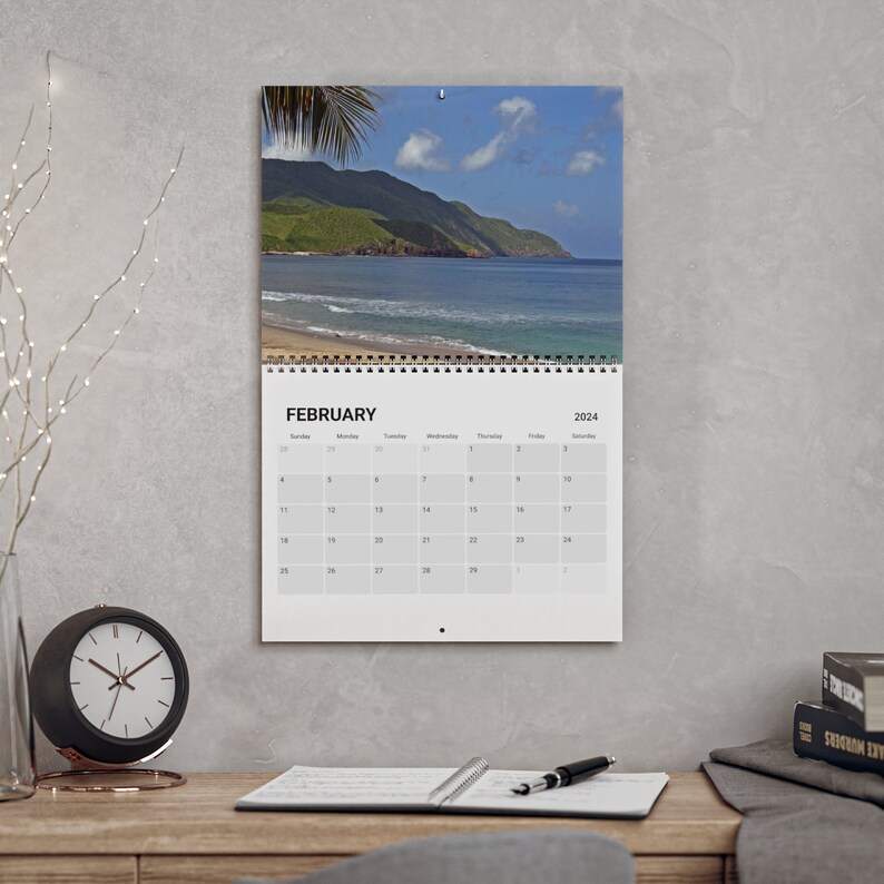 2025 Beaches Calendar Etsy