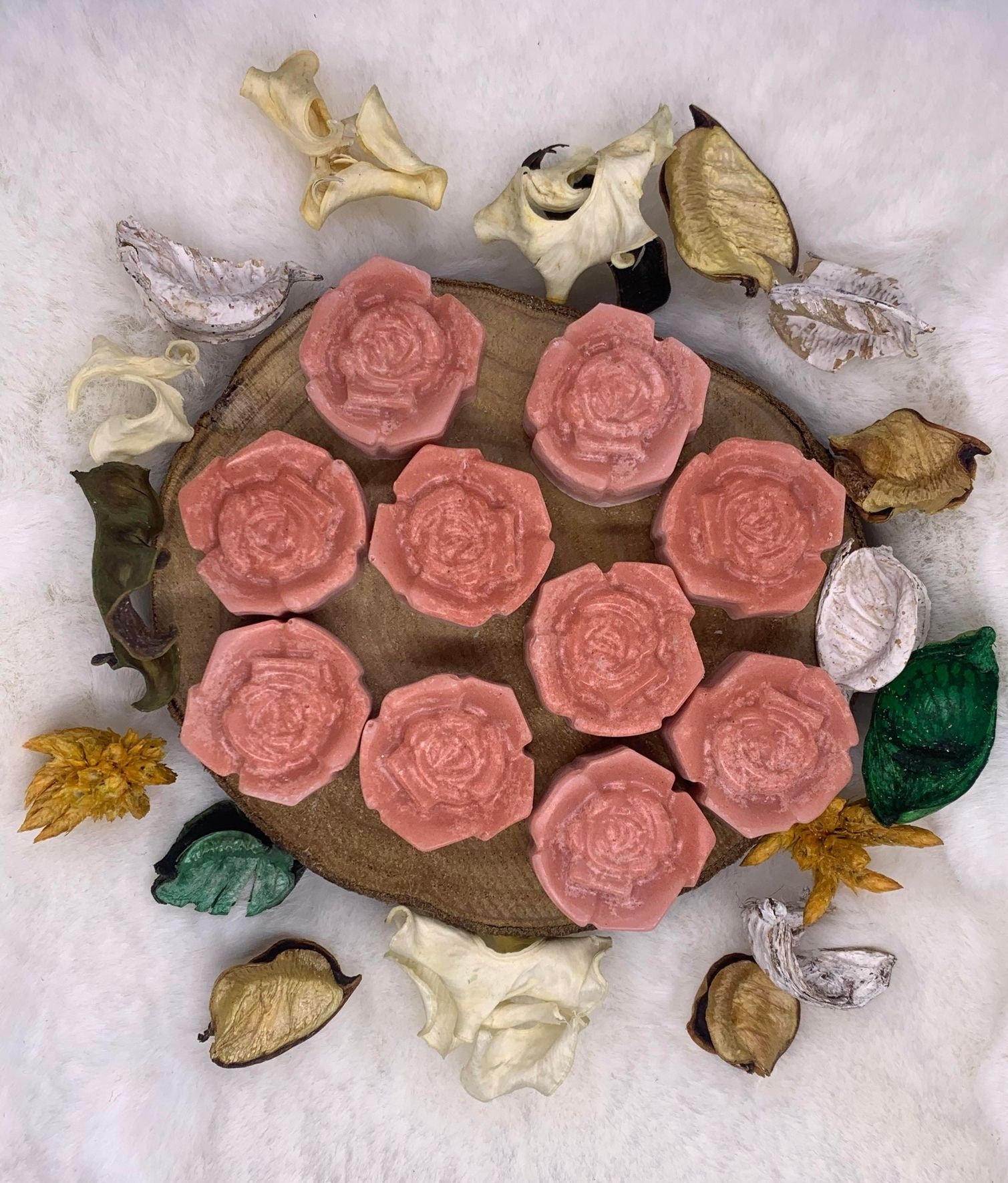 7 Fondants Petites Roses