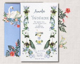 Tini One on the Way Baby Shower Invitation (Digital Download)