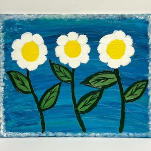 Painting Of Three Flowers