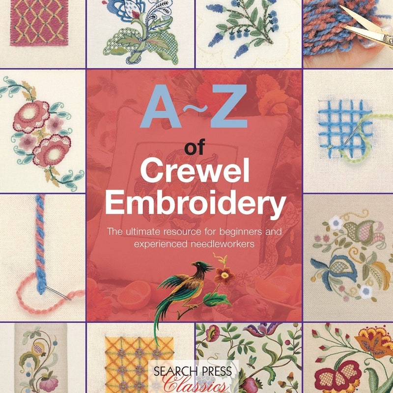 Crewel Patterned Crewel Embroidery Patterns - Etsy