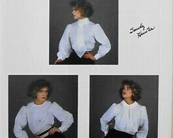 SANDY HUNTER - Ladies' Blouse with Jabot