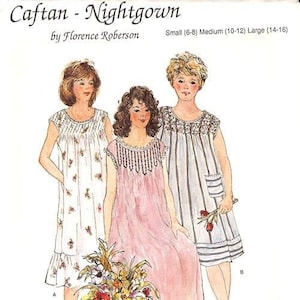 LITTLE SUNDAY DRESSES - Caftan Nightgown