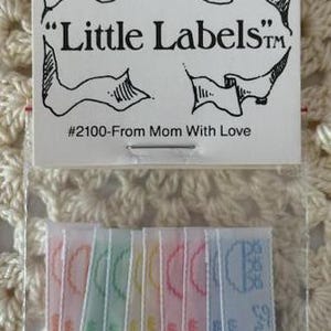 LITTLE LABELS: Garment Labels for Your Handmade Children's Clothing - Etsy