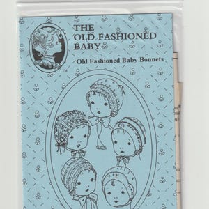 OFB - Old Fashioned Baby Bonnets - Baby sewing pattern