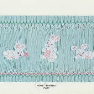 Honey Bunnies - Smocking Plate/smocking design by Ellen McCarn