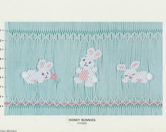 Honey Bunnies - Smocking Plate/smocking design by Ellen McCarn