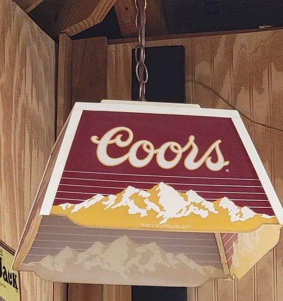 Coors light cheap bar sign