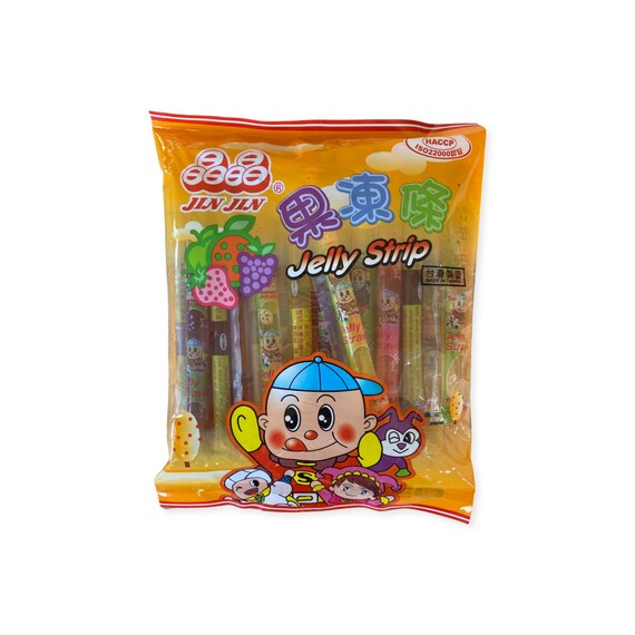 Jin Jin Jelly Strip Include Grape Lychee Pineapple Etsy