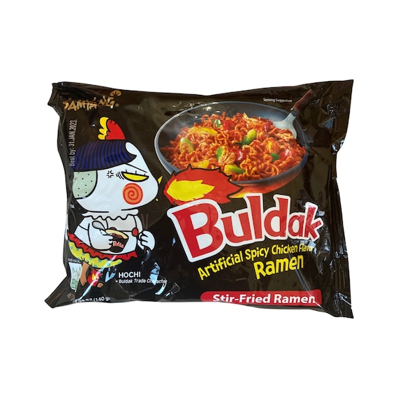 1. Buldak Artificial Spicy Chicken Flavor Ramen Regular Spicy 5