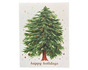 Happy holidays card (Christmas card)