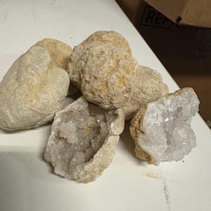 Morrocan clear quartz geodes