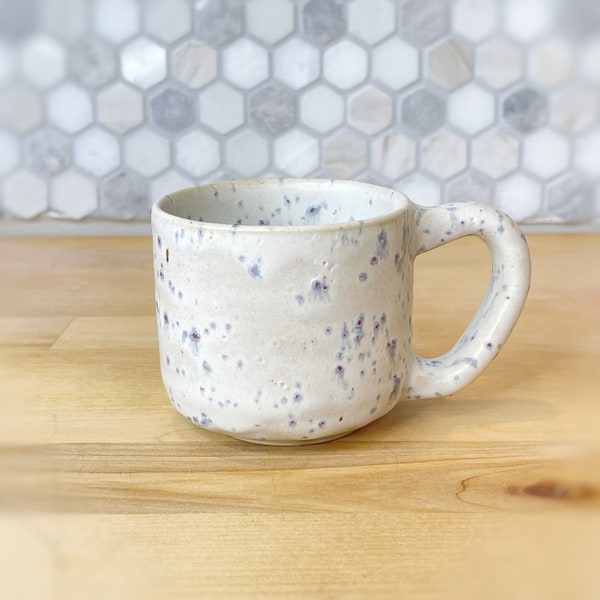 Blueberries and Cream Espresso Mug