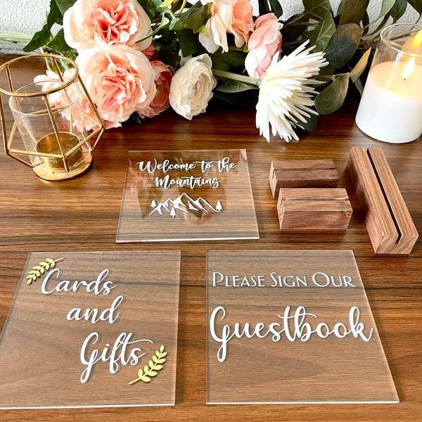 Cheap Wedding Signs Etsy