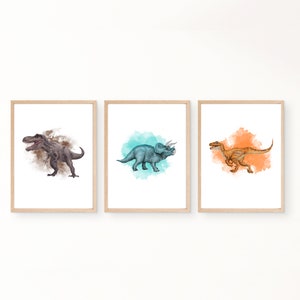 Dinosaur Prints - A4