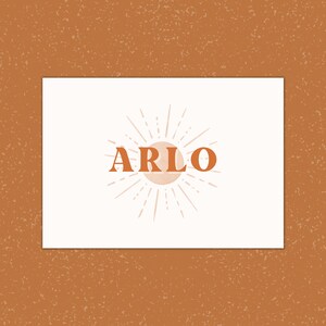 Boho Name Print