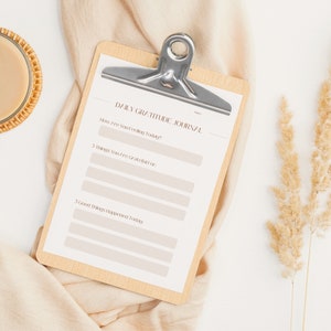 Daily Gratitude Journal