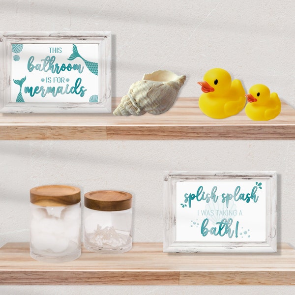 Mermaid Bathroom - Etsy