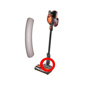1 Lower Nozzle Hose for Shark Rocket (HV301)(HV301-26)(HV324)(HV322)(HV381), White