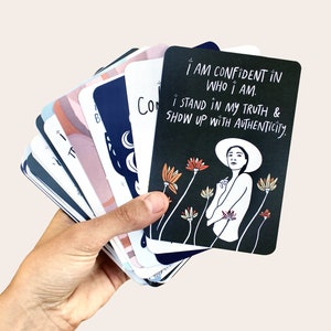 Cartas de Afirmación "Eres Mágico" - Baraja de Intención Positiva imagen 1