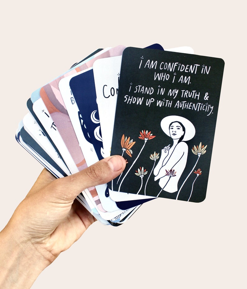 Cartas de Afirmación "Eres Mágico" - Baraja de Intención Positiva imagen 1