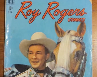 Roy Rogers Comic: Dell #23, November 1949, Collectible Western