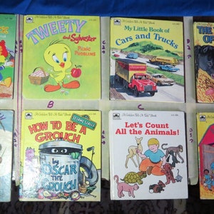 Vintage Little Golden Books: First Edition Tell-A-Tale Collection
