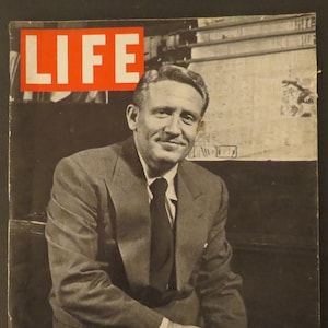 Vintage Life Magazine: December 3, 1945 - Spencer Tracy Cover