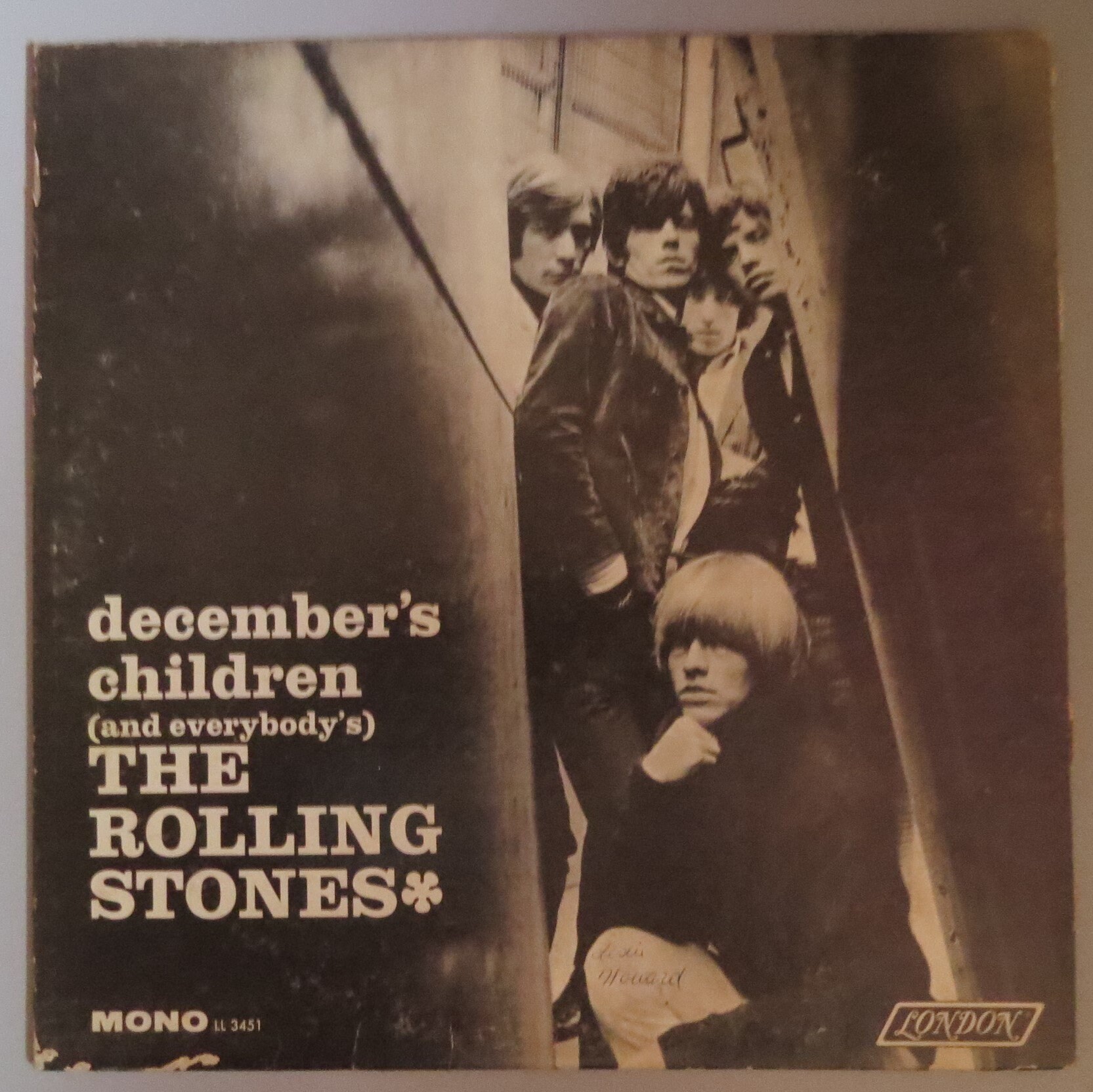 The Rolling Stones - December's Children LP - 1965 Original MONO