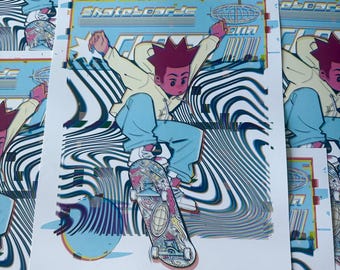 Glitch Skater Print 2